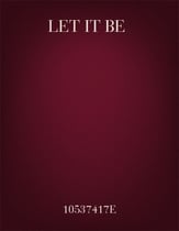 Let It Be SATB choral sheet music cover